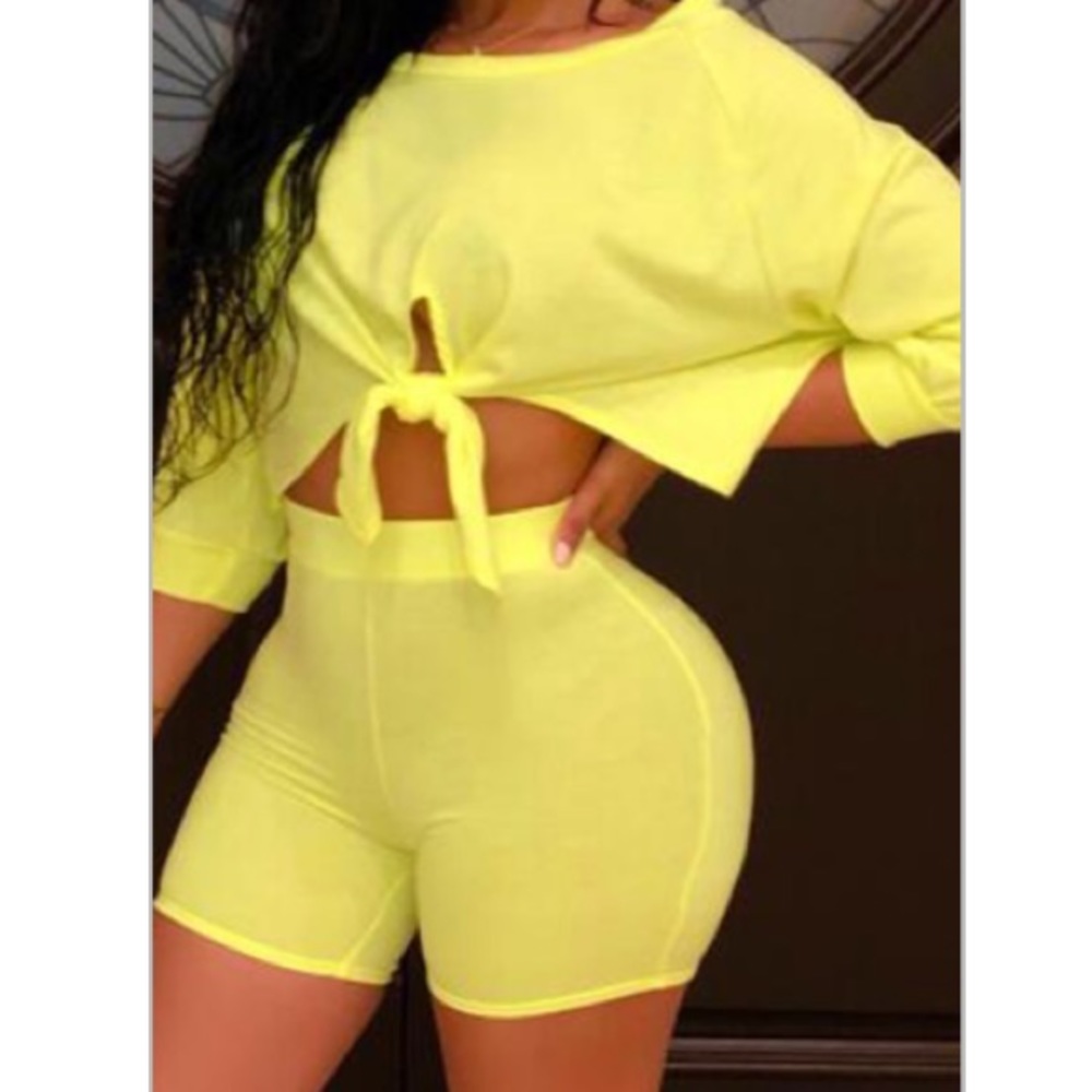 2 piece shorts set